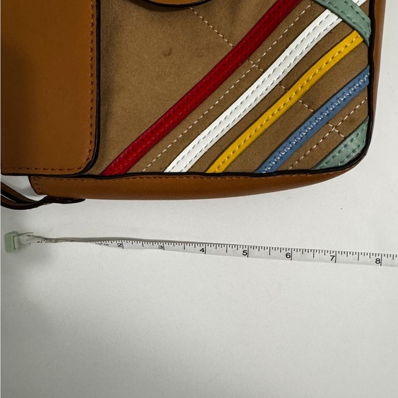 Tory Burch Miller Light Cream/Multicolor Leather Shoulder Bag/Crossbody - Picture 8 of 10